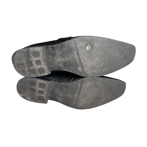 Calvin Klein Men's Black Slip on Dress Shoes Loafer Oxford Size 10 - Picture 3 of 5